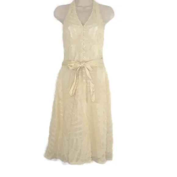 arden b white lace dress Arden B | Dresses | Arden B Ivory All Over Lace Ruffle Halter Dress